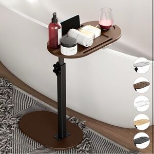 Moth’s Day gift! Tub/sofa side table, electronics and wine glass holder